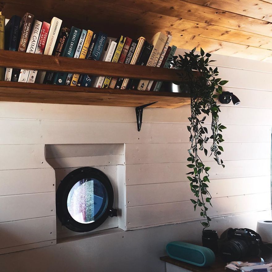 Living In Tiny House On Wheels Off Grid | &pound;3000 Sprinter Van Conversion.
