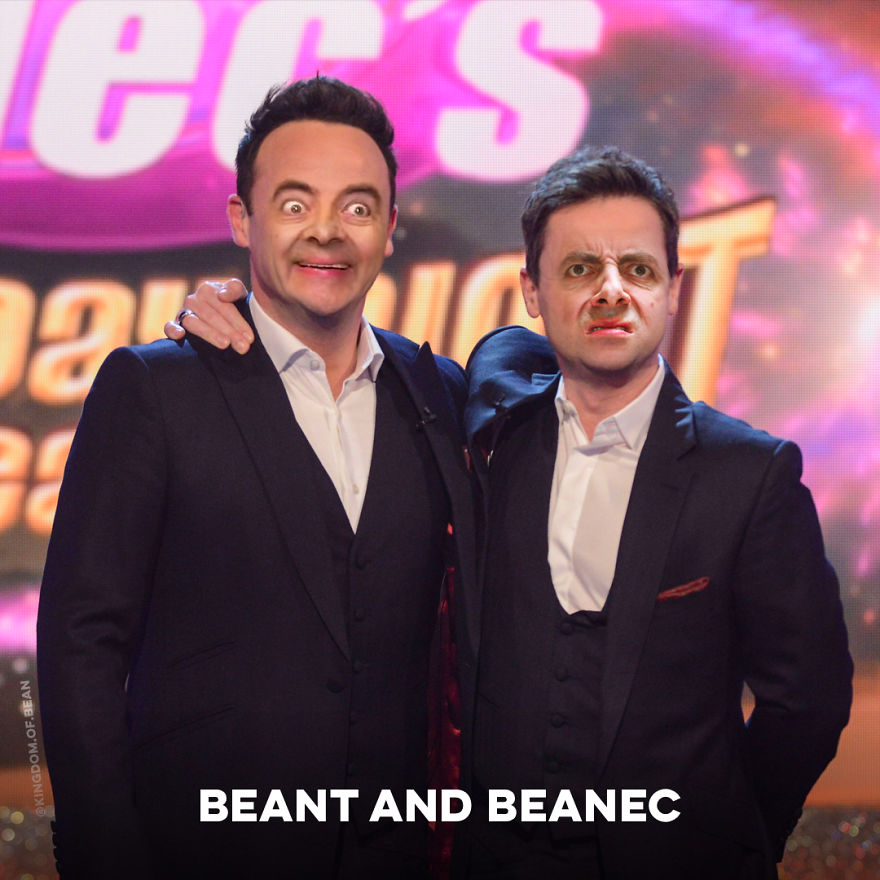 Ant And Dec As Mr. Bean