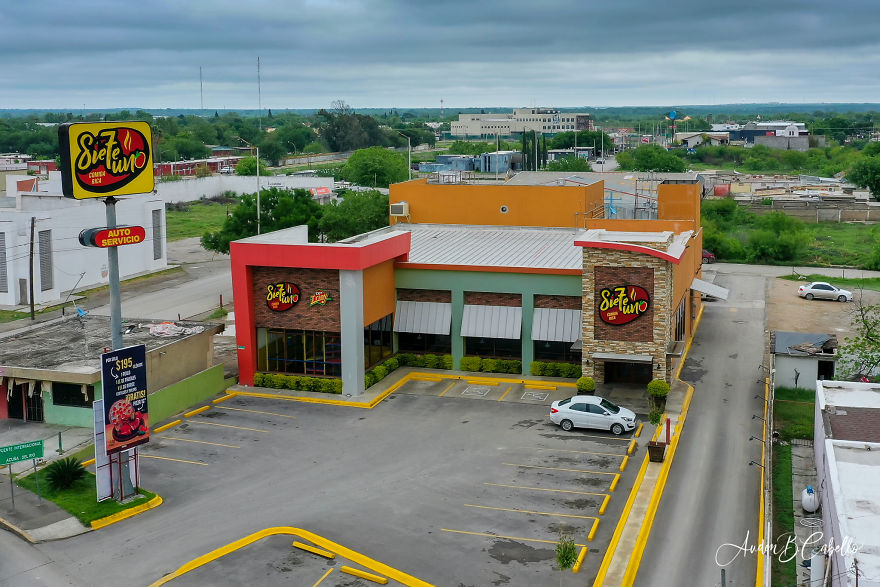 I Went Out And Took 19 Aerial Photos To Capture How Covid-19 Is Affecting Businesses In The Border Town Of Ciudad Acuña, Mexico.