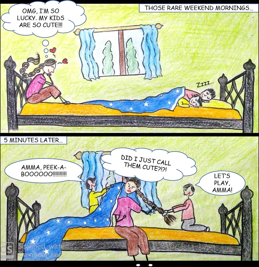 I Make Funny Comic Strips Around My Life With My Kids I Make Funny Comic Strips Around My Life With My Kids