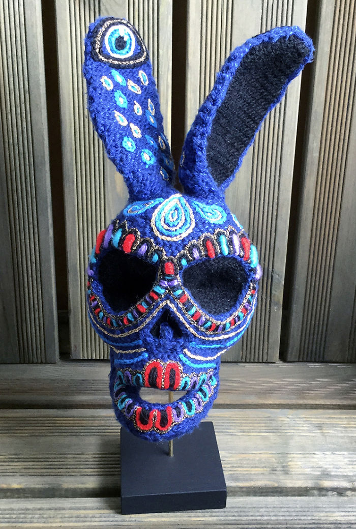 I Made A Strange Easter Bunny Skull