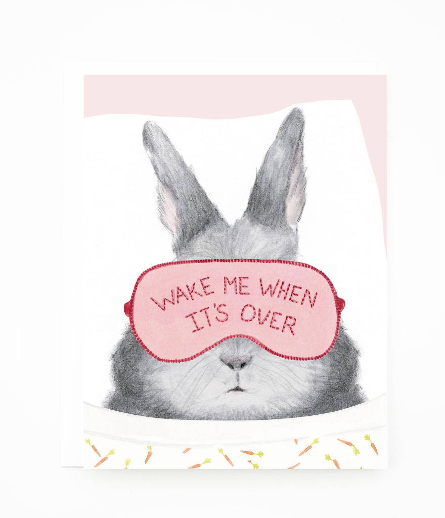 Let's Hope That The Lifespan Of These Dear Hancock Bunny Cards Is Short Let's Hope That The Lifespan Of These Dear Hancock Bunny Cards Is Short