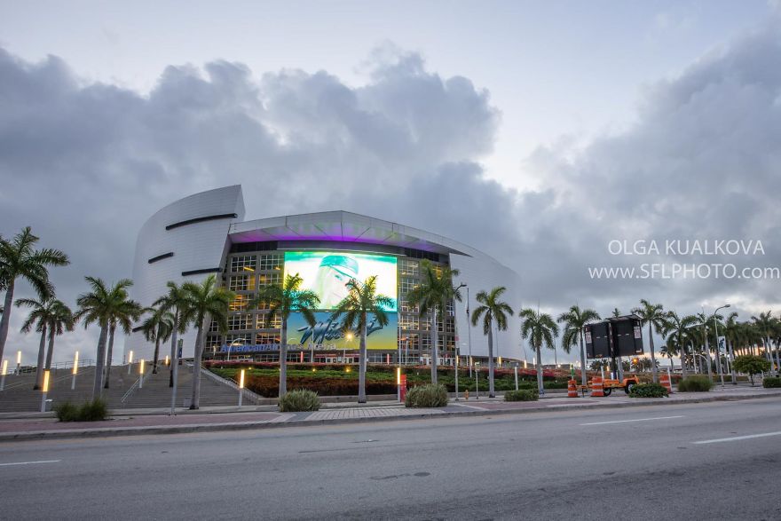 American Airlines Arena Downtown Miami, 8 Am