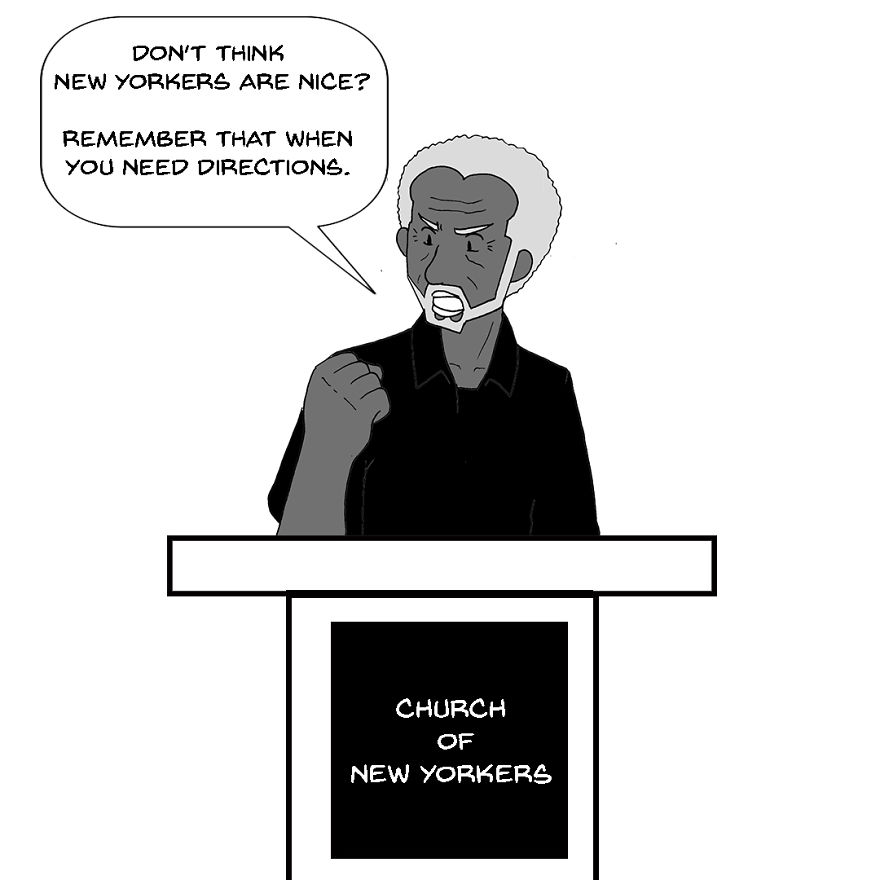 Not Your Typical Pastor Teaches What's In The New Yorker's Bible (12 Comics)