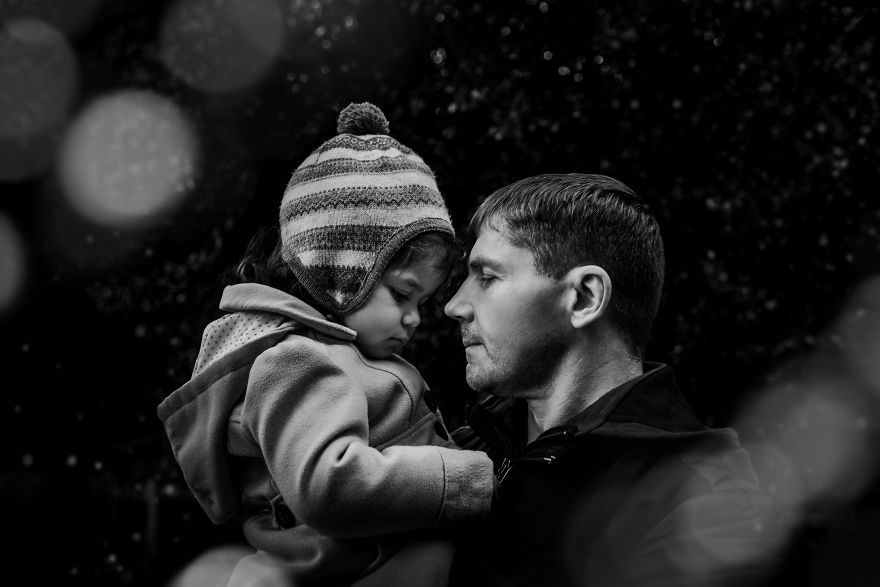 I Learned Photography So That I Could Capture My Families Emotions In Black And White