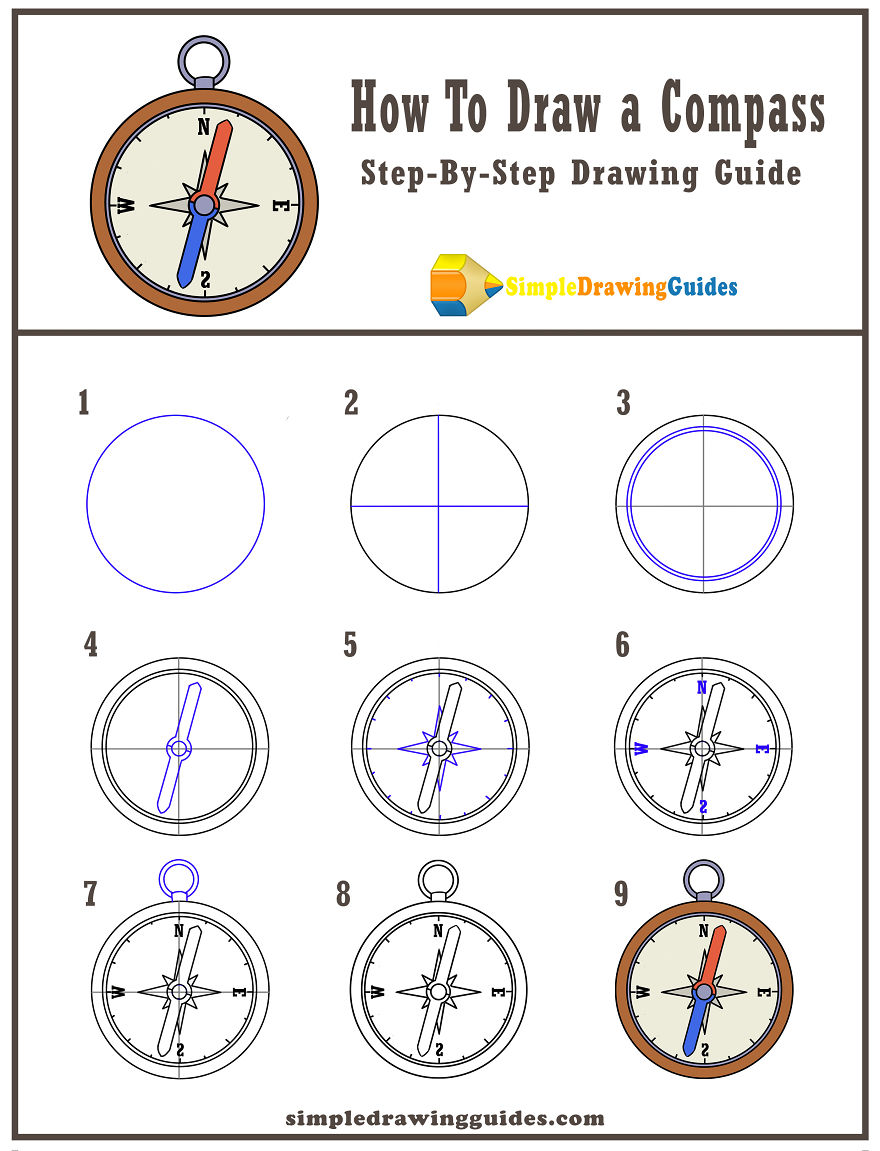 How To Draw A Compass
