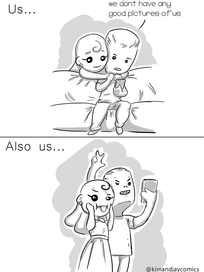 I Illustrated My Relationship With My Fiancée In These 14 Cute And Funny Comics