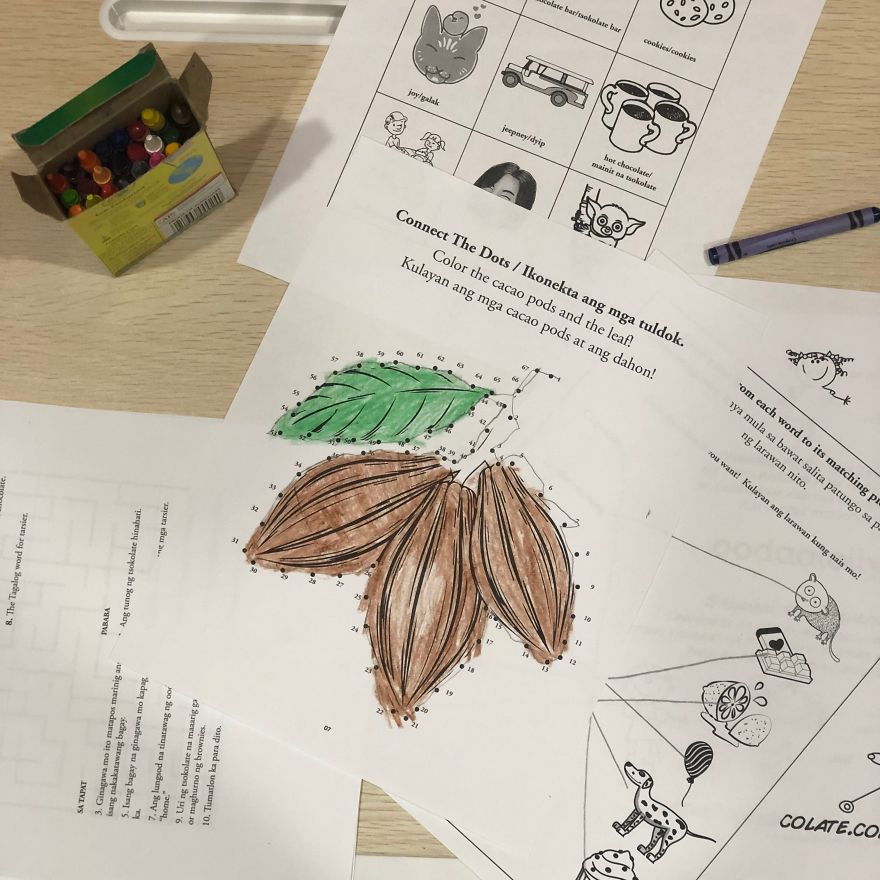 This Chocolate Company Released An Activity Book That Children Can Use To Learn About Filipino Chocolate During Lockdown