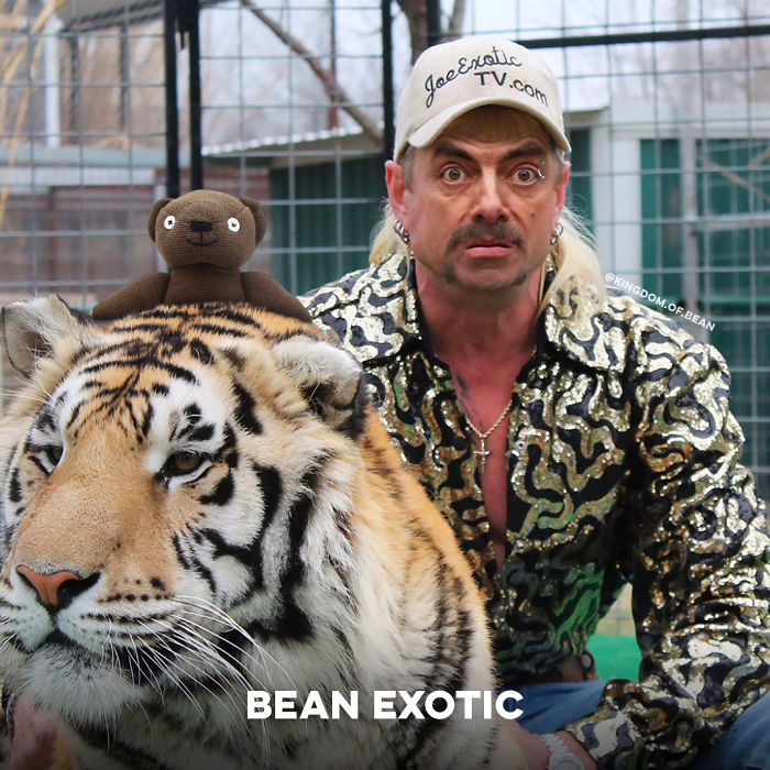 Joe Exotic como Mr. Bean
