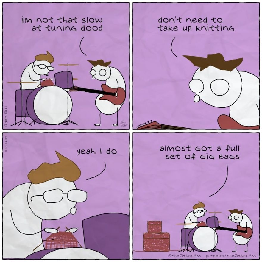 Music Comics That Are All Too Relatable