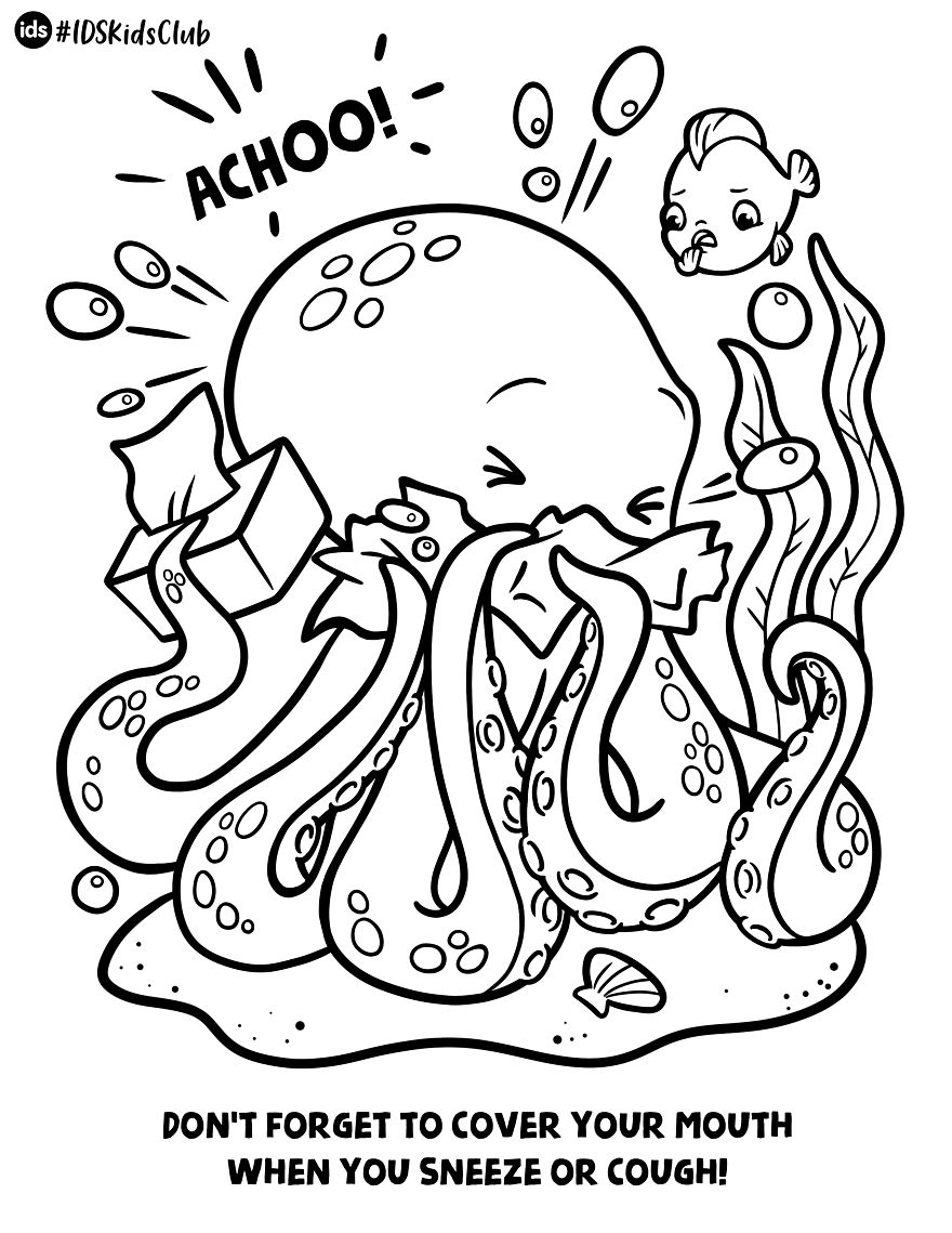 6 Coloring Pages To Teach Kids Best Safety Practices For Covid19 (And Flu Season!) 6 Coloring Pages To Teach Kids Best Safety Practices For Covid19 (And Flu Season!)