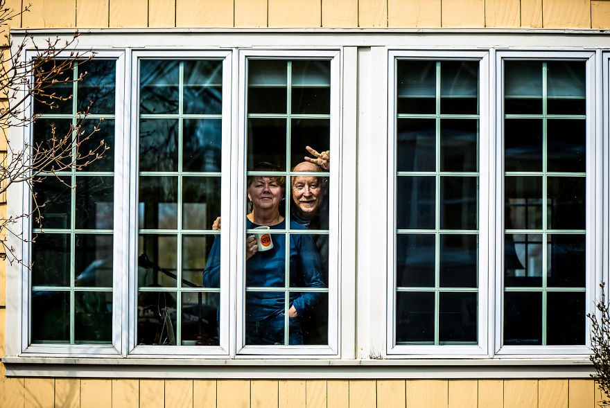 Quarantine Window Portraits Quarantine Window Portraits