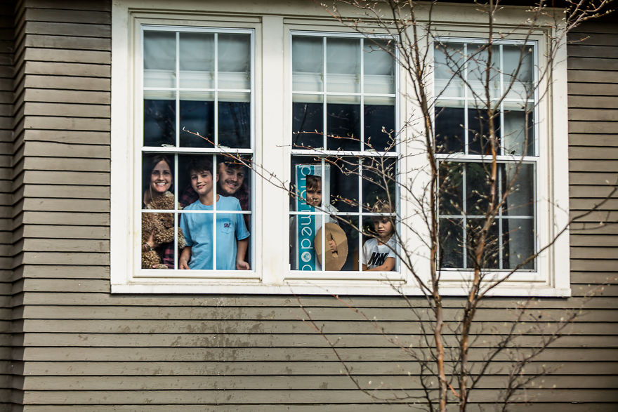 Quarantine Window Portraits Quarantine Window Portraits