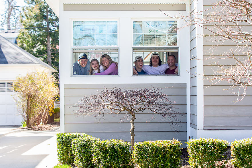 Quarantine Window Portraits Quarantine Window Portraits