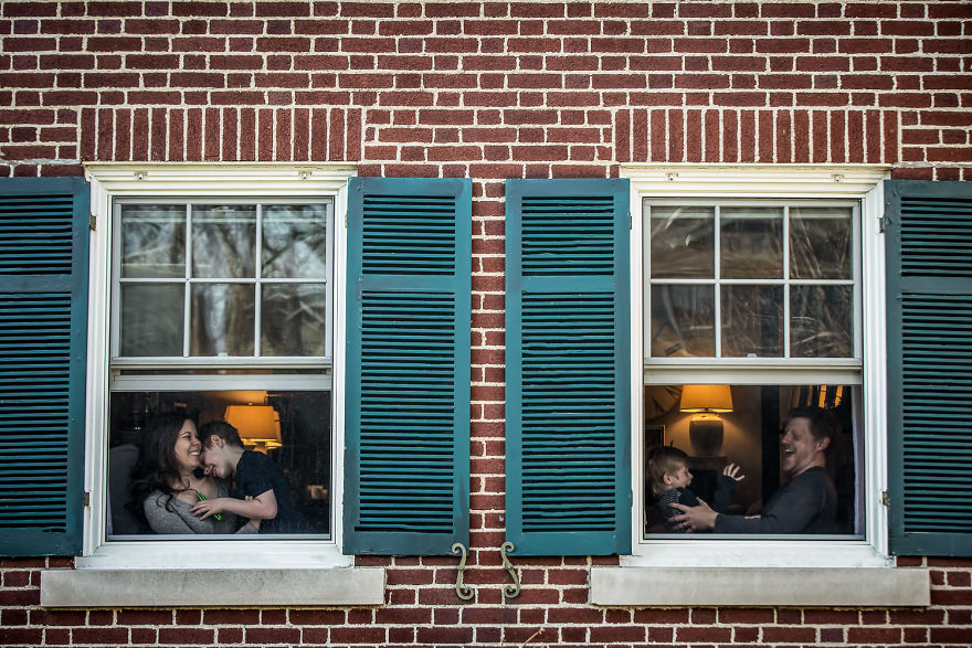 Quarantine Window Portraits Quarantine Window Portraits
