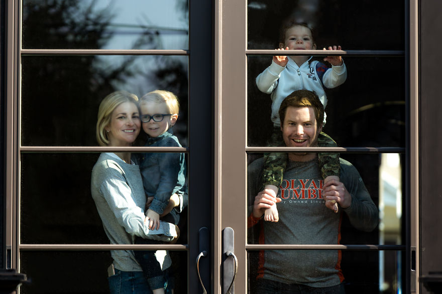 Quarantine Window Portraits Quarantine Window Portraits