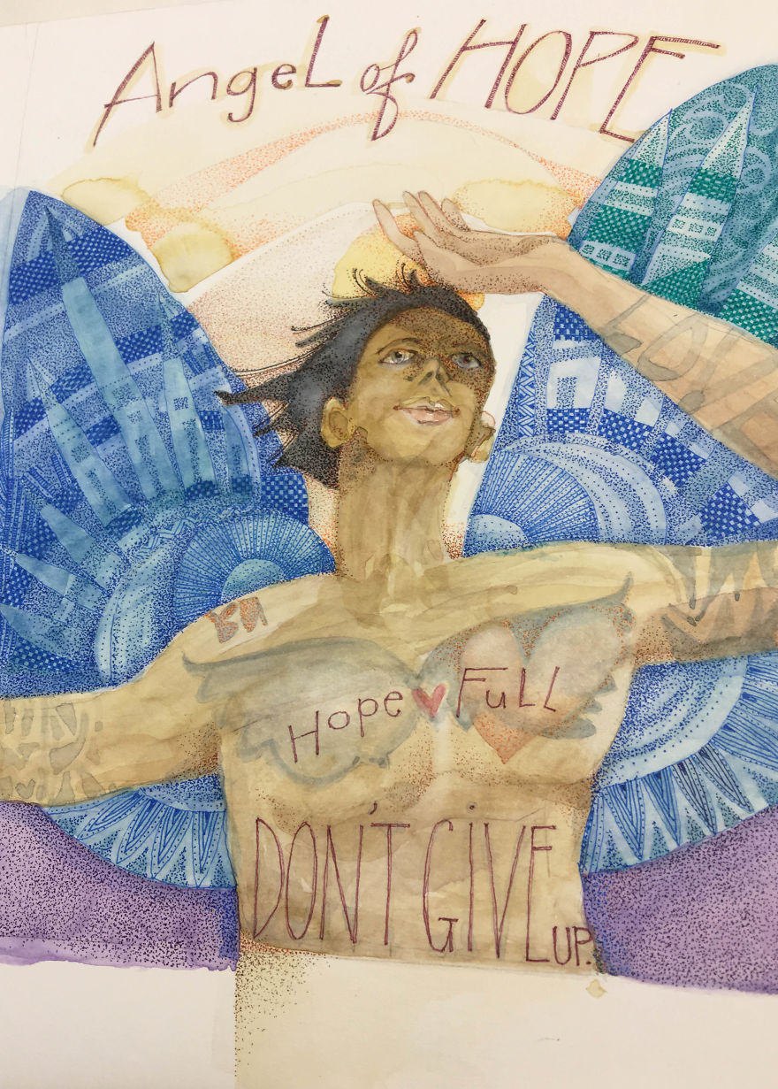 Retired Hallmark Artist Paints A Host Of Angels To Fund Pandemic Relief Efforts