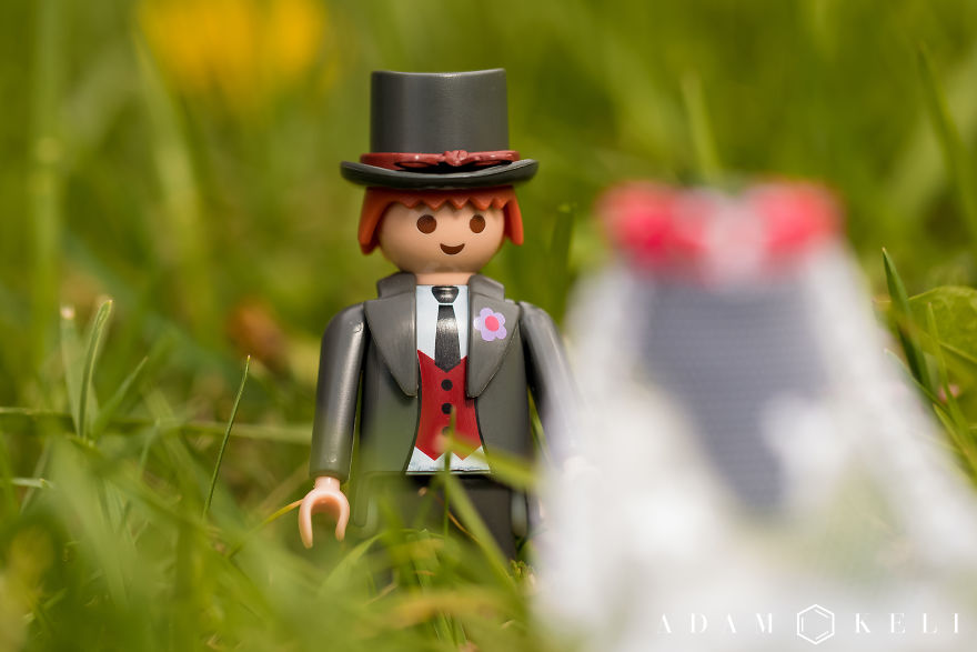 Bored Photographer Creates Wedding Magic With Quarantine Toys