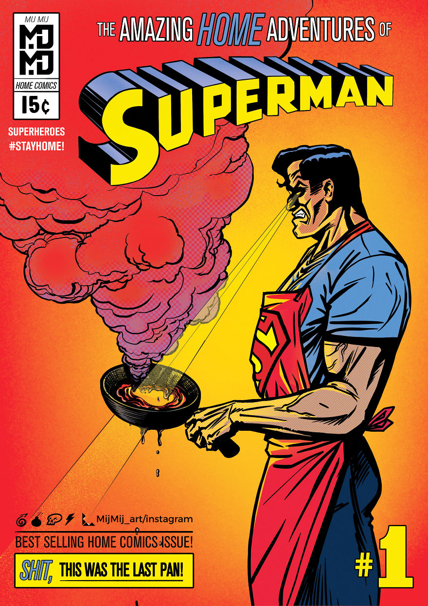 How Quarantine Feels Like For Superheroes