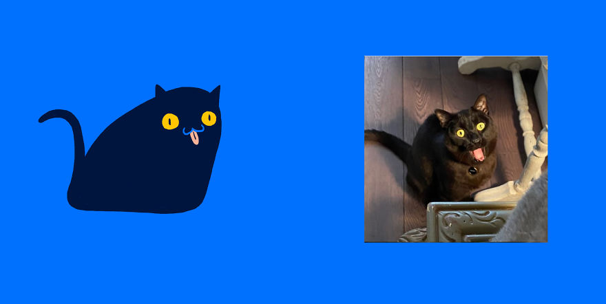 Quarantined Illustrator + Weirdly Shaped Cats = ??