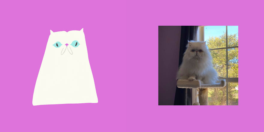 Quarantined Illustrator + Weirdly Shaped Cats = ??