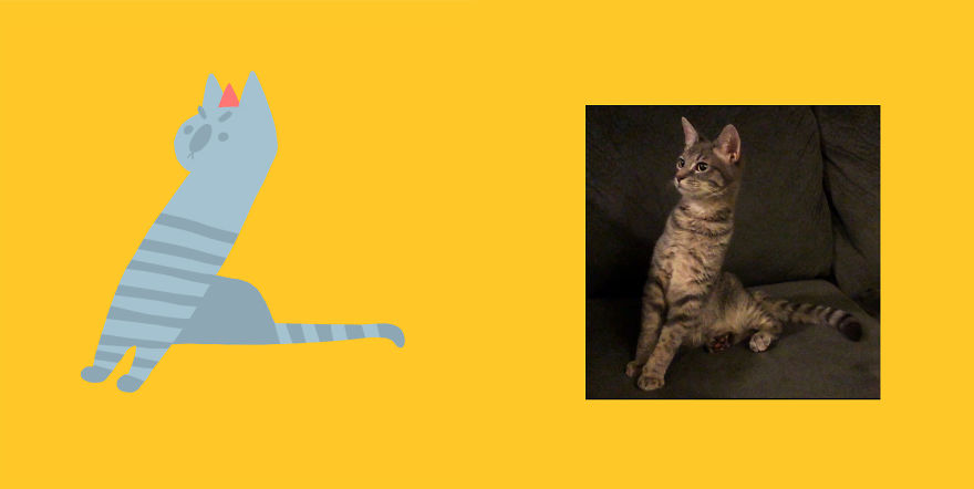 Quarantined Illustrator + Weirdly Shaped Cats = ??