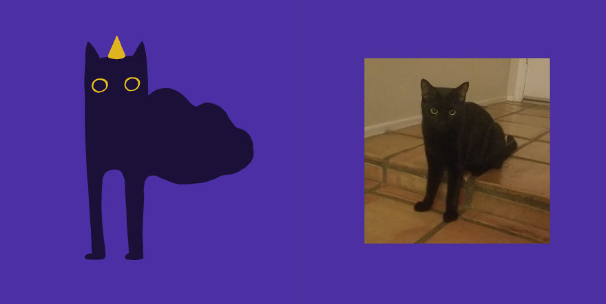 Quarantined Illustrator + Weirdly Shaped Cats = ??