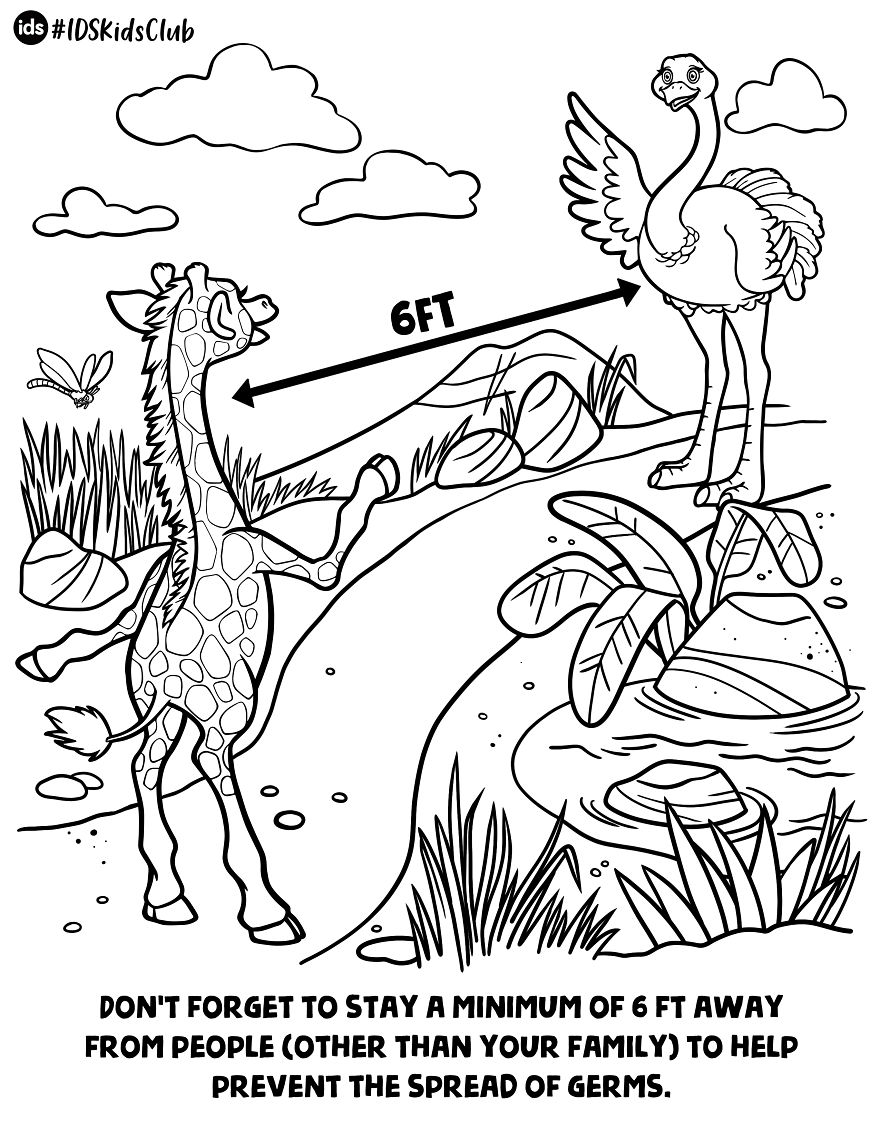 6 Coloring Pages To Teach Kids Best Safety Practices For Covid19 (And Flu Season!) 6 Coloring Pages To Teach Kids Best Safety Practices For Covid19 (And Flu Season!)