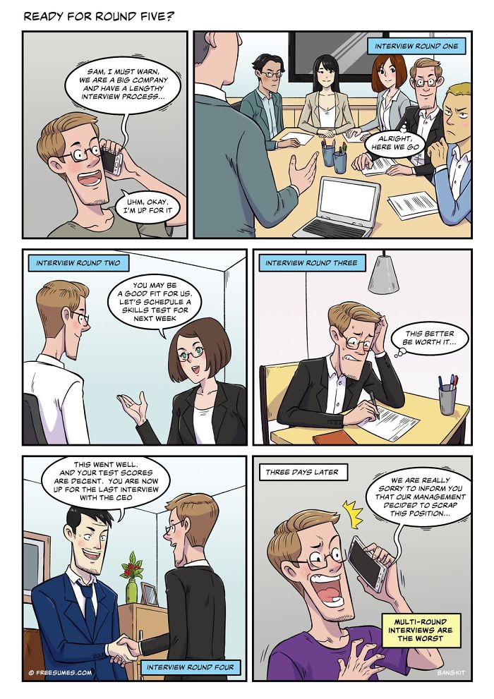 10 More Painfully Funny Comics About Finding A Job (Especially As The Economy Goes Nuts!)