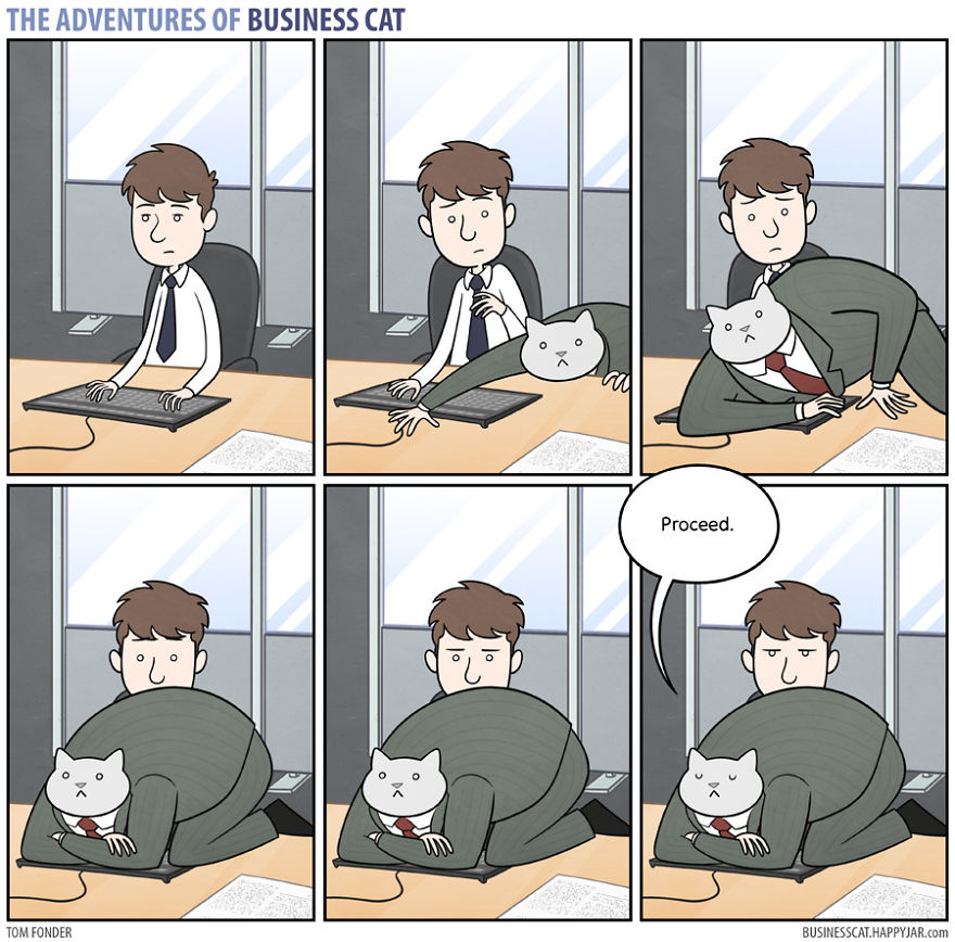 The Adventures Of Business Cat P.1