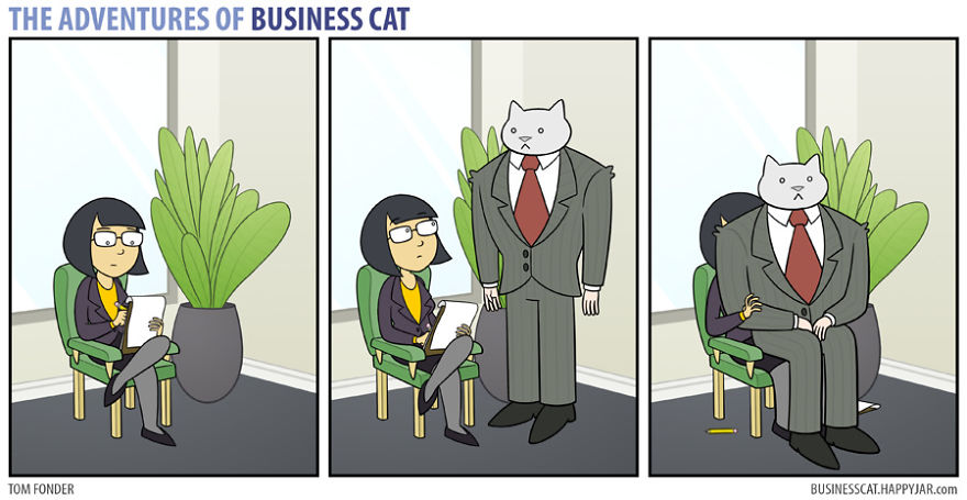 The Adventures Of Business Cat P.2