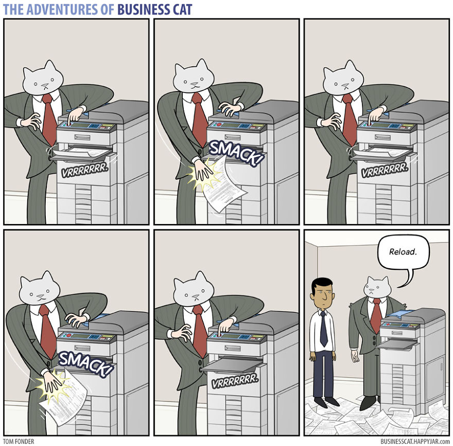 The Adventures Of Business Cat P.2