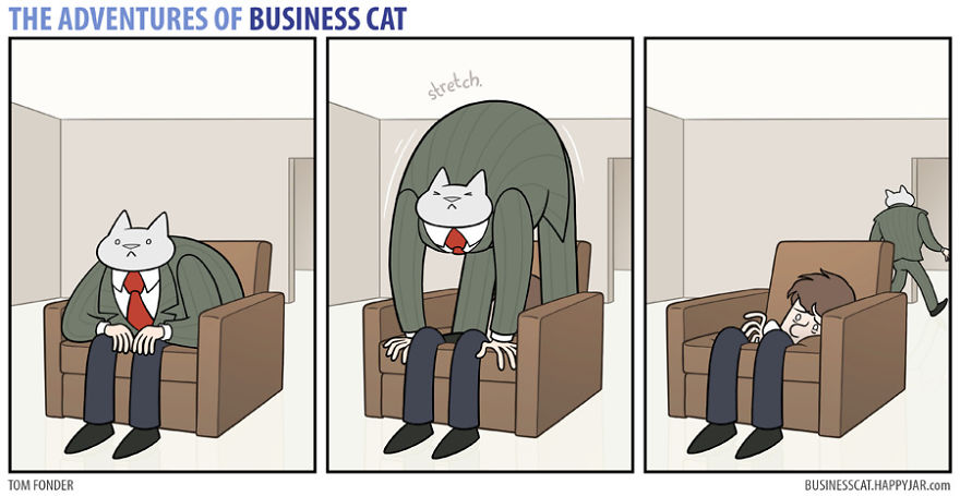 The Adventures Of Business Cat P.3