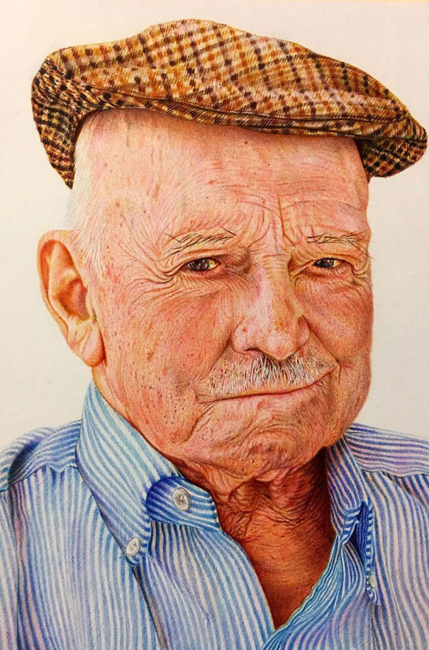 The Incredible Ballpoint Pen Drawings Of A Self-Taught Artist Will Impress You