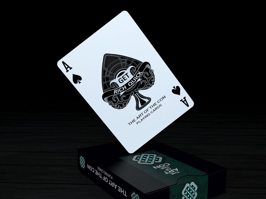 The Art Of The Con. A Custom Marked Deck. The Art Of The Con. A Custom Marked Deck.