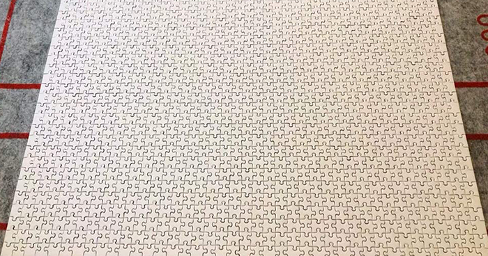 Amazon Is Now Selling A 1000-Piece All-White “Impossible” Puzzle For $20 And It Looks Like A Cruel Joke