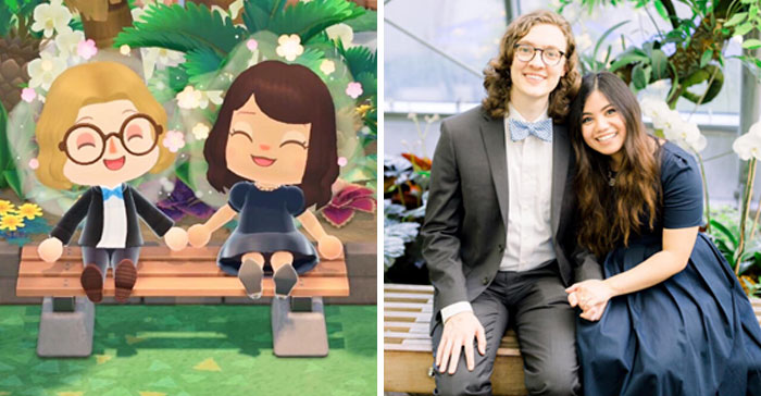Couple Recreate Their Engagement In Animal Crossing, People Think It’s One Of The Most Best Uses Of The Game