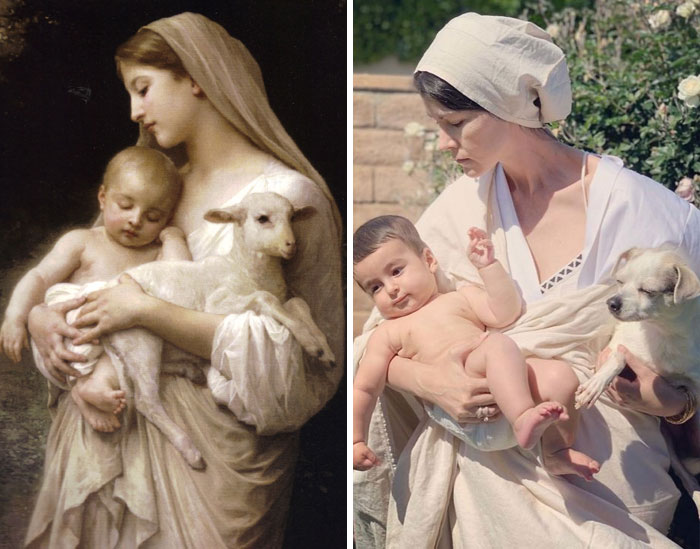 My Sister In-Law's Getty Museum Challenge. Innocence By William-Adolphe Bouguereau
