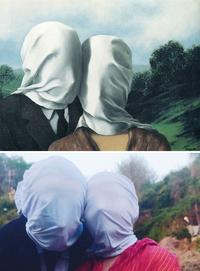 Les Amoureux - Magritte