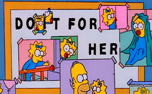 35 Of The Wittiest Signs Found In The Simpsons