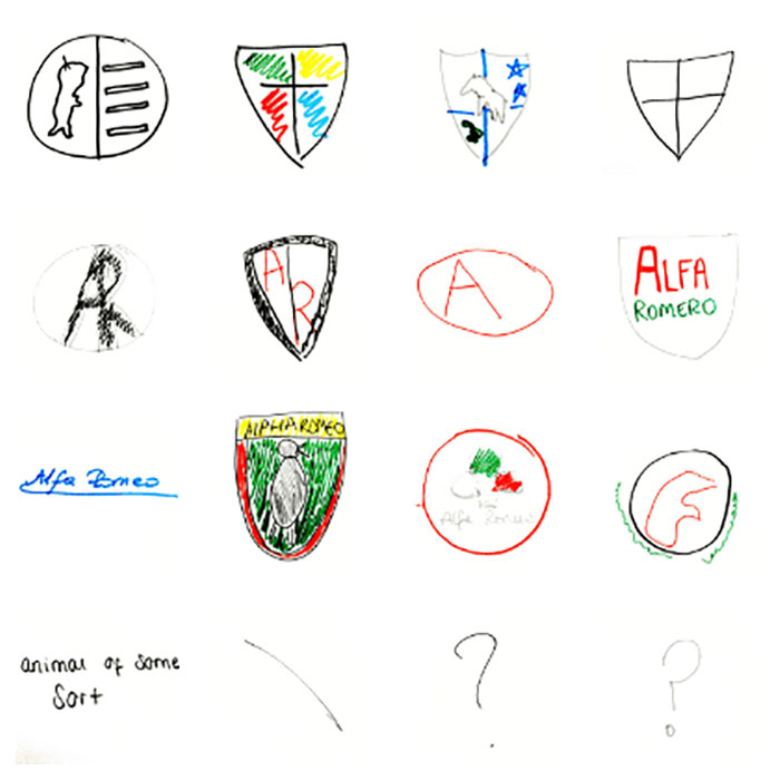 Company Asks 100 People To Draw 10 Car Logos From Memory, And The Results Are Hilarious