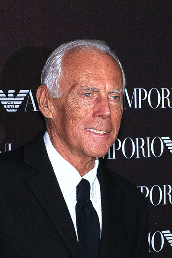 Giorgio Armani Donated About $2.2 Million To Various Hospitals As Well As To The Italian Civil Protection Agency
