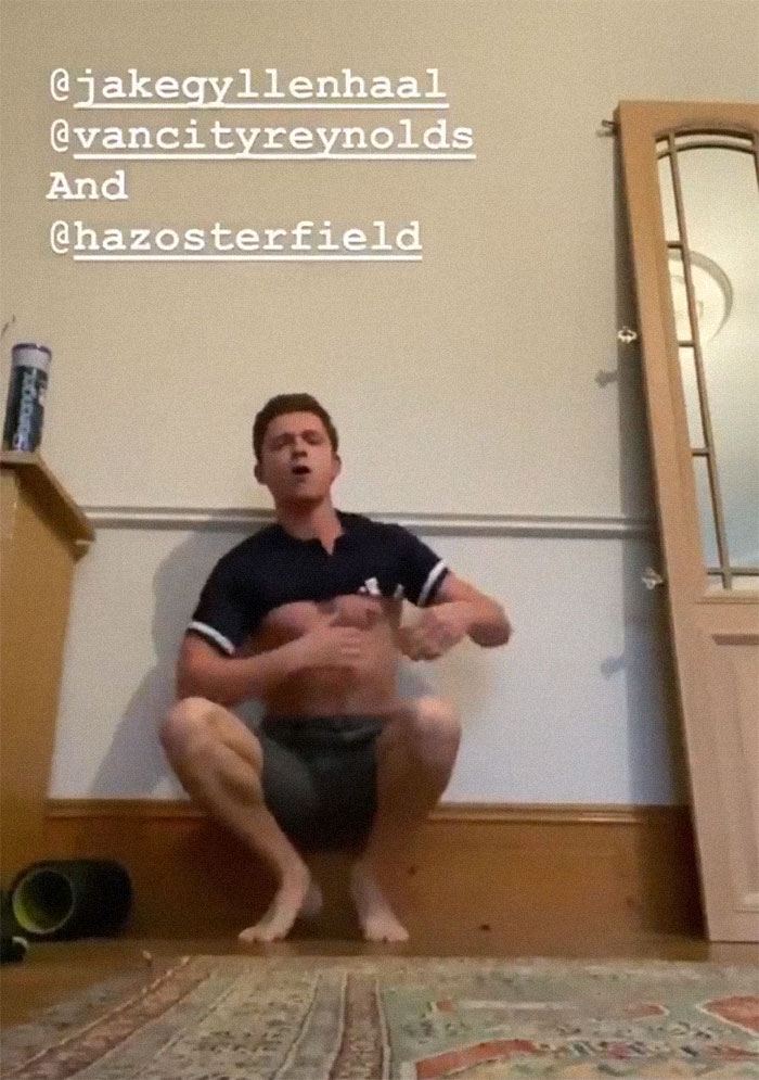 Tom Holland Challenges Ryan Reynolds To Put On A T-Shirt While Doing A Handstand, Receives A Firm 'No'