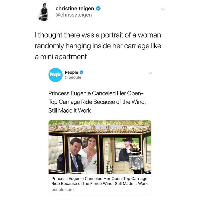 Christine Teigen Tweets