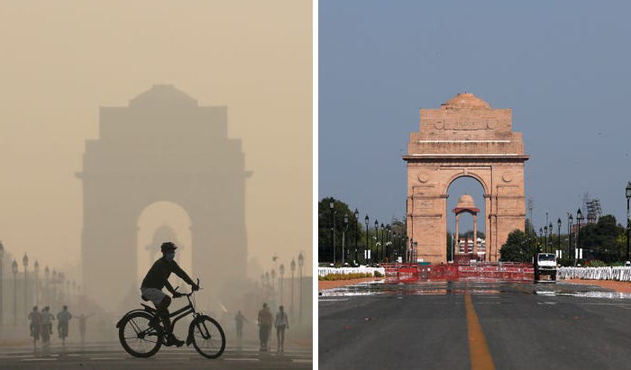 11 Before-And-After Comparisons Show The Positive Effect Of Quarantine And How It’s Reducing Pollution