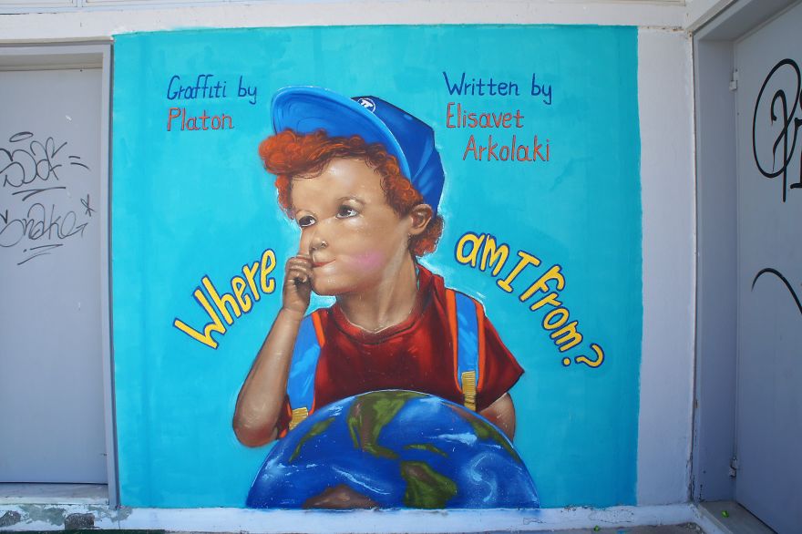 Artist Takes Kids On An Imaginary Trip Around The World During The Pandemic