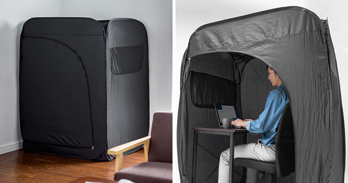 Working From Home Has Never Been Easier With This Office-Tent