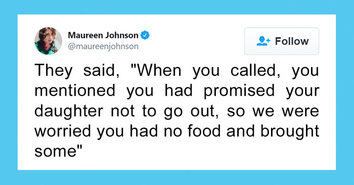 Woman Orders Flowers While Self-Isolating, Company Delivers Her Free Hot Meals And Groceries