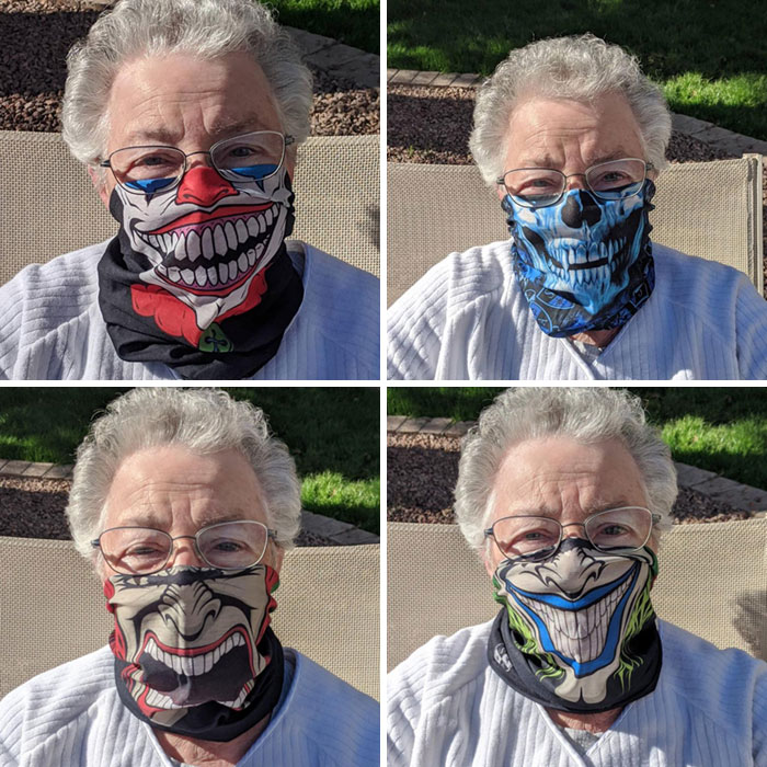 Quarantine Fun With Mom! Only Masks Available On-Line