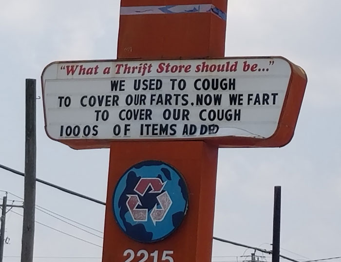 A Thrift Store In My Town
